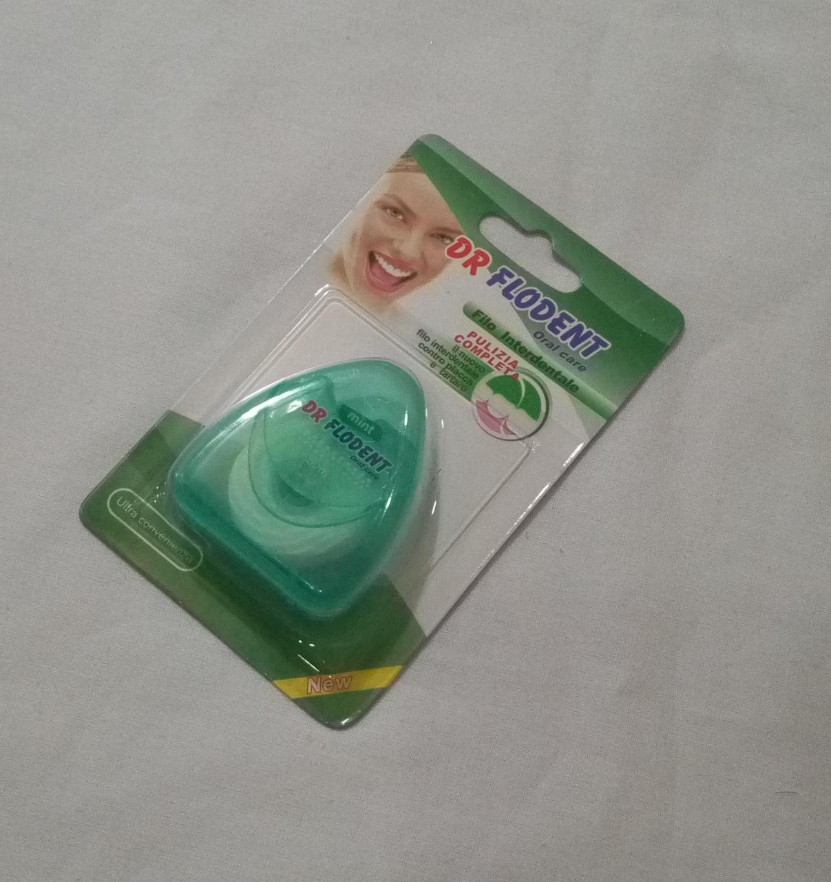 Dental floss with mint