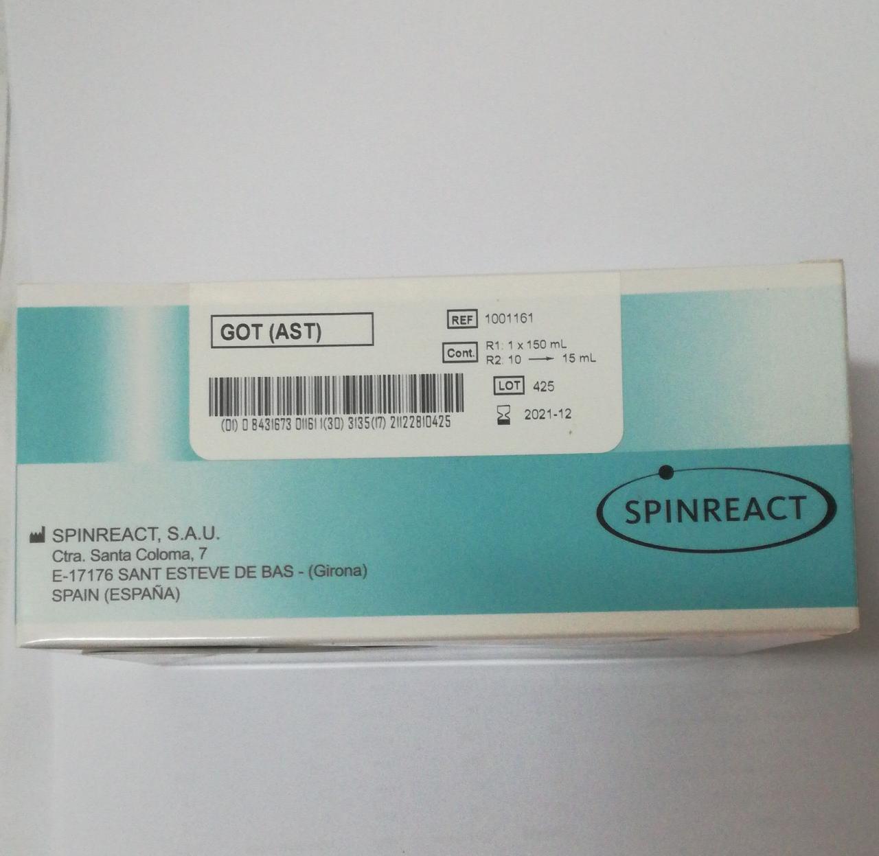 Spinreact AST (GOT) 10*15 ml