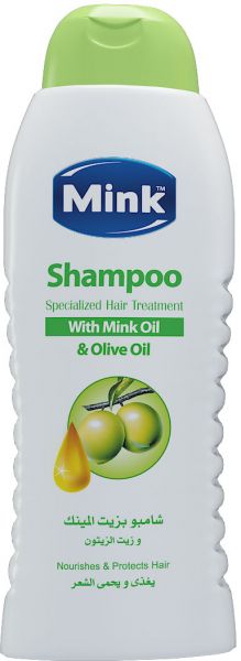 Mink shampoo with Mink oil & Olive oil