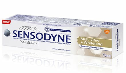 SENSODYNE toothpaste multicare + whitening 100 ml